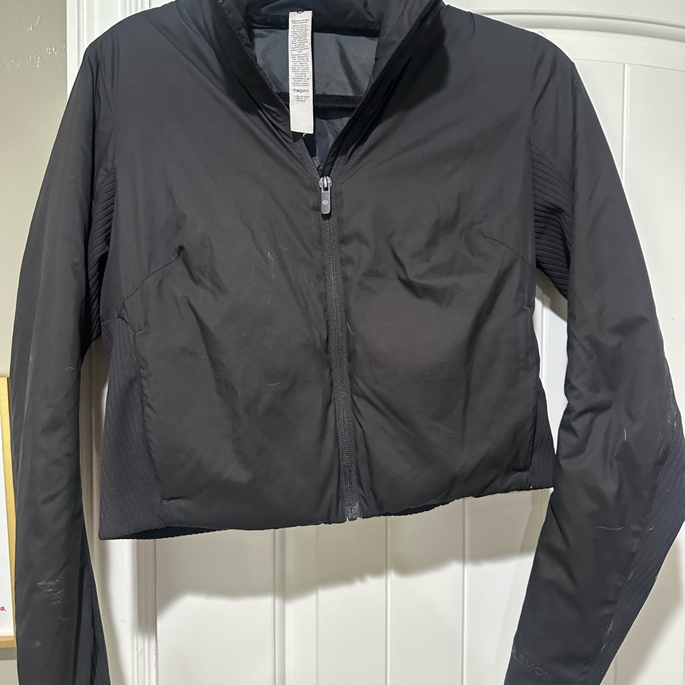lululemon athletica Black Bomber Jacket